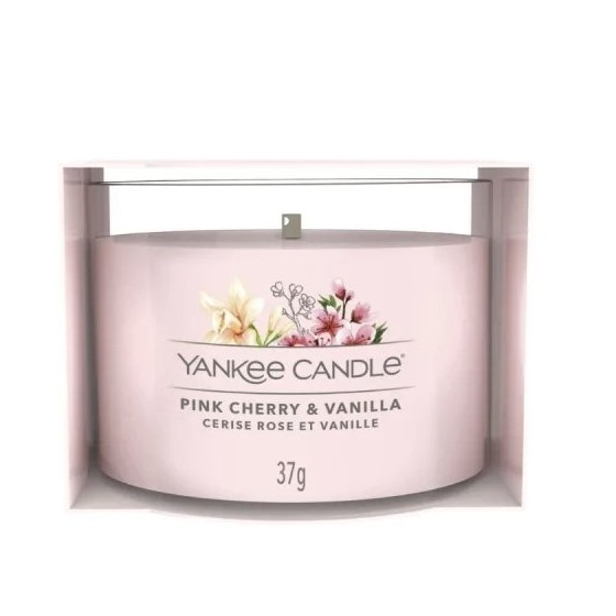 Yankee Candle Pink Cherry Vanilla Mini Świeczka 37g