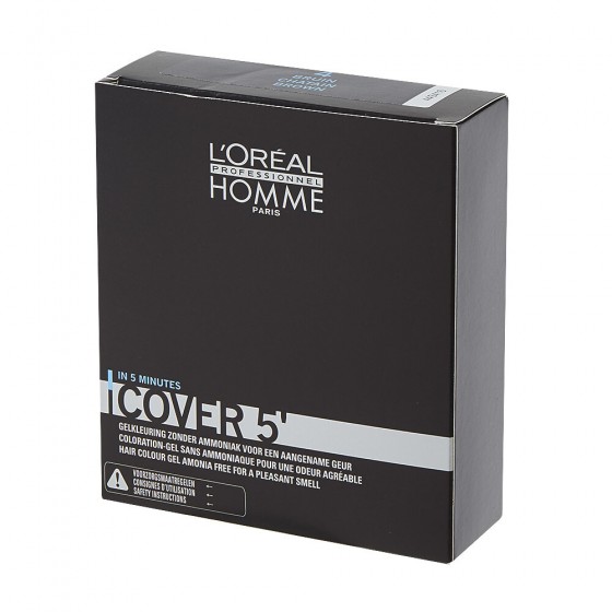 L’Oréal Professionnel Homme Cover 5 ODCIEŃ DARK BROWN 3X50ML