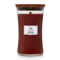 WoodWick duża świeca zapachowa Cinnamon Chai