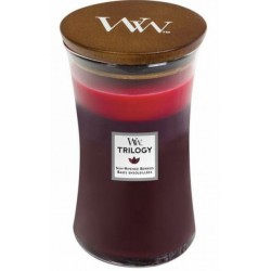 Woodwick Sun-Ripened Berries Duża Świeca Trilogy 609,5g