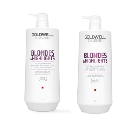 GOLDWELL BLONDES&HIGHLIGHTS ZESTAW 2X1000 ml
