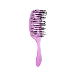 Szczotka Olivia Garden iDetangle Pride do rozczesywania wszystkich rodzajów włosów fioletowa