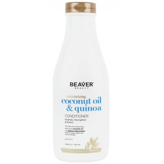 BEAVER COCONUT OIL ODŻYWKA DO WŁOSÓW SUCHYCH I NORMALNYCH 730 ML