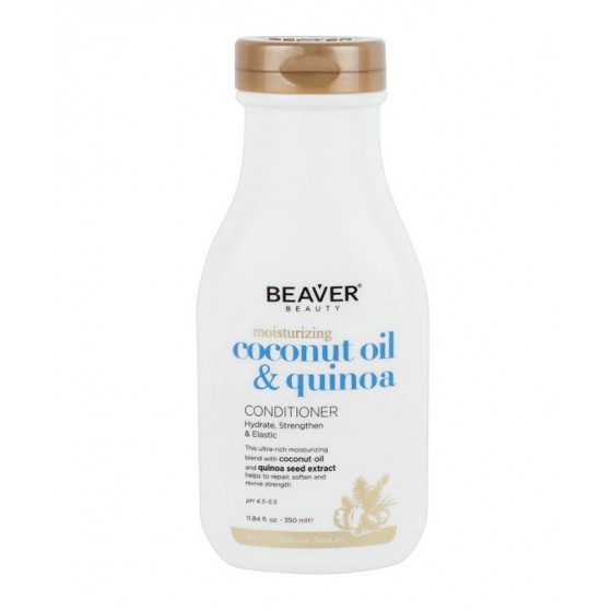 BEAVER COCONUT OIL ODŻYWKA DO WŁOSÓW SUCHYCH I NORMALNYCH 350 ML