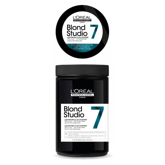 LOREAL PROFESSIONNEL BLOND STUDIO 7 Rozjaśniający puder do włosów 500g