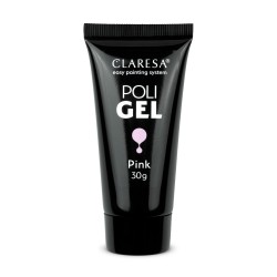 CLARESA POLI GEL ŻEL BUDUJĄCY PINK 30G