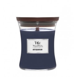 Woodwick Antiquarium średnia świeca z drewnianym knotem 275g