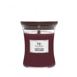 WoodWick Phantom Cherry Średnia Świeca 275g