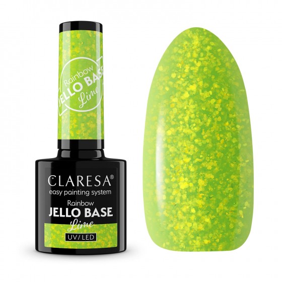 CLARESA RAINBOW JELLO BASE LIME 5G