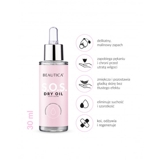 NAILAC S.O.S. Dry Oil - Suchy olejek 30ml