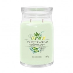 Yankee Candle Cucumber Mint Cooler Signature Duża Świeca 567g