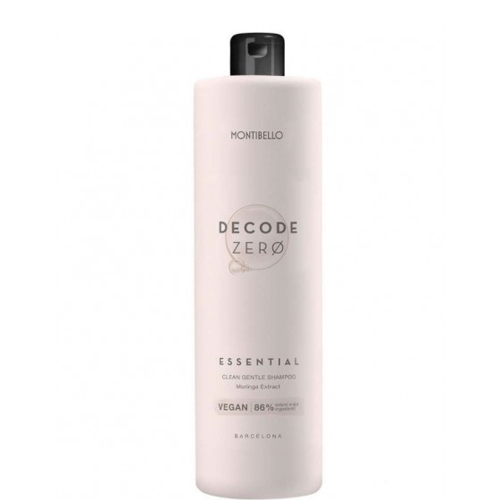 Montibello Decode Zero ESSENTIAL Gentle Shampoo szampon naturalny 1000 ml