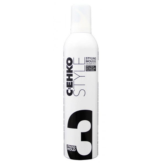 C:EHKO Styling Mousse 3 Diamond strong hold Pianka, mus stylizujący do włosów mocna 400ml