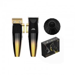JRL FF 2020C Gold maszynka do włosów + FF 2020T Gold trymer do włosów + stacja ładująca