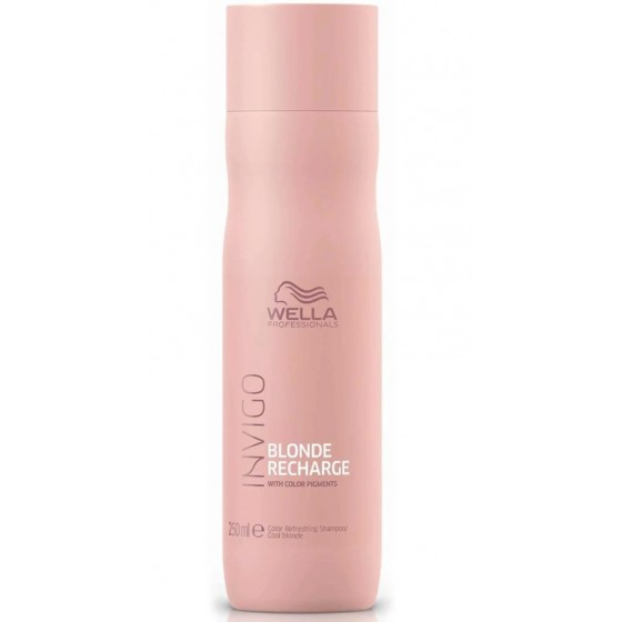 Wella Invigo Blonde Recharge Cool Blonde szampon ochładzający kolor blond 250ml