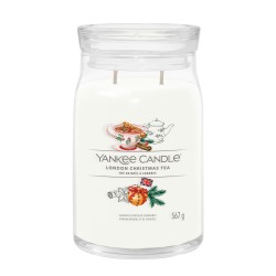 Yankee Candle London Christmas Tea Signature Duża Świeca 567g