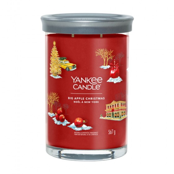 Yankee Candle Signature Big Apple Christmas - świeca tumbler z dwoma knotami - nowość 2024