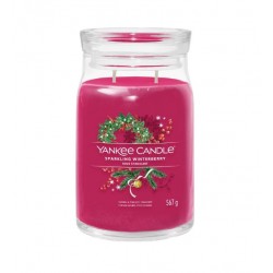 Yankee Candle Sparkling Winterberry Signature Duża Świeca 567g