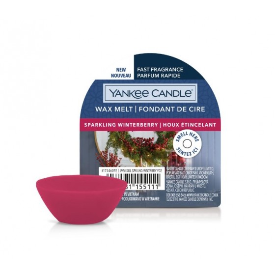 Yankee Candle Signature Sparkling Winterberry - wosk zapachowy 22g