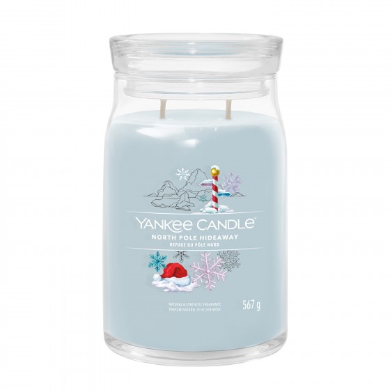 Yankee Candle North Pole Hideaway Signature Duża Świeca 567g