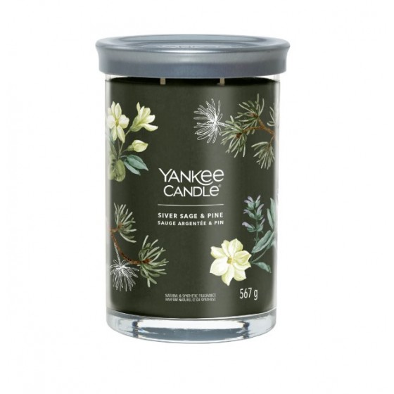 Yankee Candle Silver Sage & Pine Tumbler Duża Świeca 567g