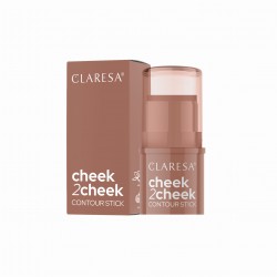 Claresa bronzer w sztyfcie CHEEK2CHEEK 01 neutral sand 5,5g