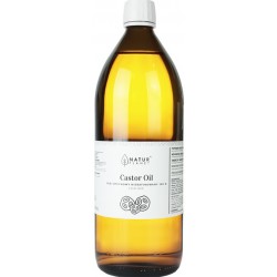 NATUR PLANET OLEJ RYCYNOWY na OKŁADY NIERAFINOWANY 1L Czysty Castor Oil