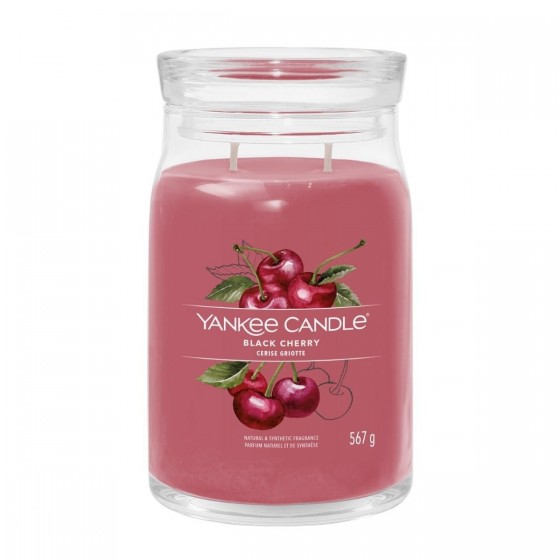 Yankee Candle Black Cherry Signature Duża Świeca 567g