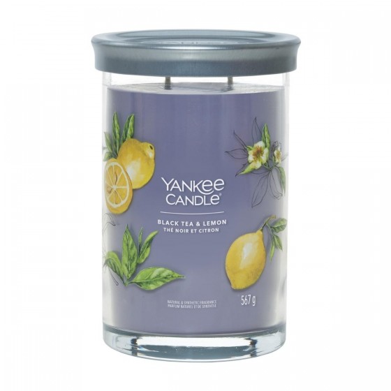 Yankee Candle Black Tea & Lemon Tumbler Duża Świeca 567g