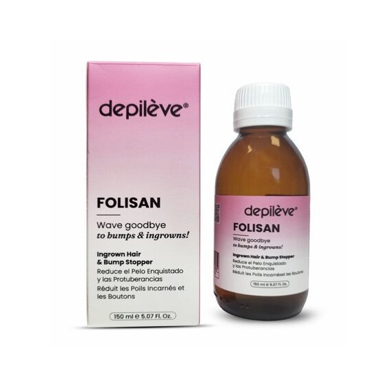 DEPILEVE-FOLISAN,PREPARAT NA WRASTAJĄCE WŁOSKI 150ML