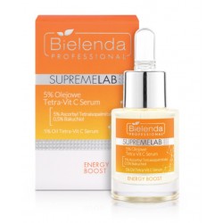 Bielenda Professional SupremeLab Energy Boost 5% Olejowe Tetra-Vit C Serum