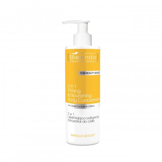 Bielenda Professional Mango Boost Body Concentrate, 2In1 Ujędrniająco- Odżywczy Koncentrat do Ciała, 450ml