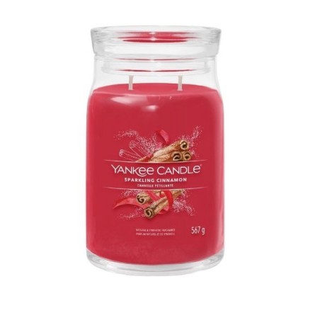 Yankee Candle Sparkling Cinnamon Signature Duża Świeca 567g