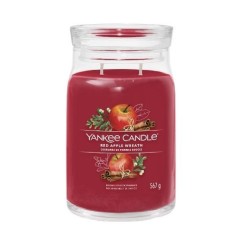 Yankee Candle Red Apple Wreath Signature Duża Świeca 567g