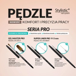 Stylistic Pędzelek Do Zdobień Super Liner Pro 9mm