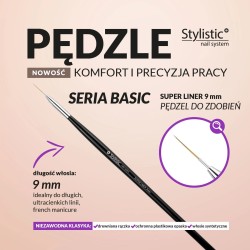 Stylistic Pędzelek Do Zdobień Super Liner 9mm