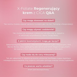 BIELENDA X-FOLIATE REGENERUJĄCY KREM Z CICA 50ML