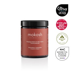 Mokosh, brązujący balsam do ciała i twarzy, pomarańcza z cynamonem, 180ml