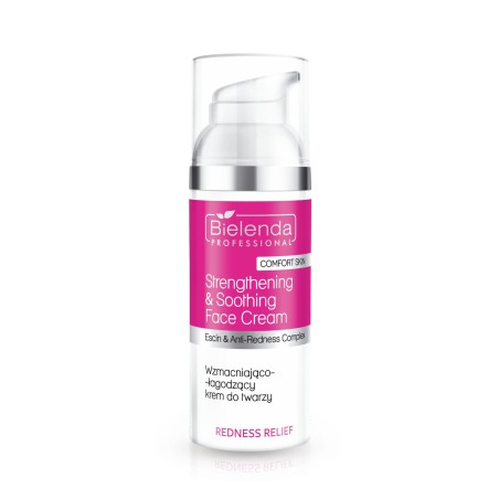 Bielenda Professional REDNESS RELIEF Wzmacniająco-łagodzący krem do twarzy 50ml