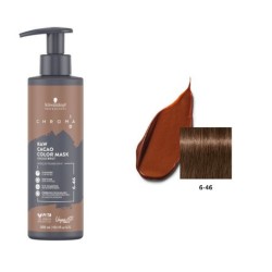 Schwarzkopf CHROMA ID Raw Cacao Mask, Maska Podkreślająca, Odświeża Kolor 6-46 300ml