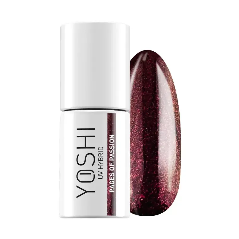 Yoshi Lakier Hybrydowy 167 Pages Of Passion 6 ml Yoshi Lakier Hybrydowy 167 Pages Of Passion 6 ml