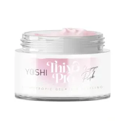 YOSHI Żel Samopoziomujący Thixo PRO Gel UV LED Champagne Pink 15ml