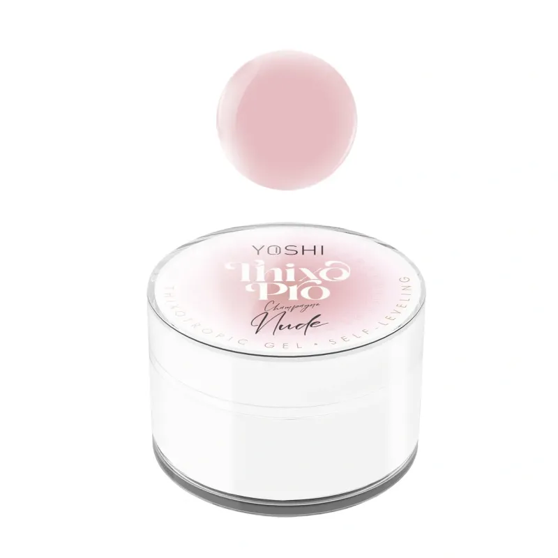 YOSHI Żel Samopoziomujący Thixo PRO Gel UV LED Champagne Nude 15ml YOSHI Żel Samopoziomujący Thixo PRO Gel UV LED Champagne Nude 15ml