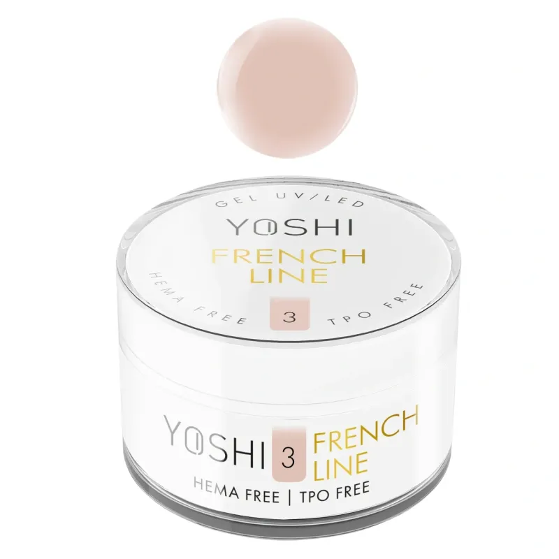 Yoshi Żel Budujący Gel French Line No3 50ml