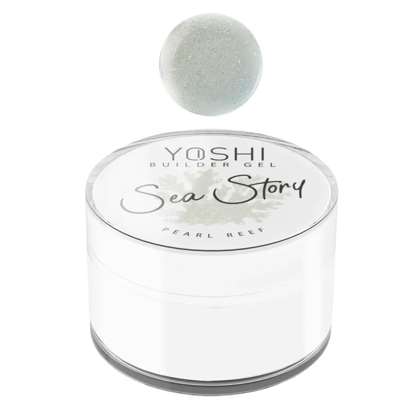 YOSHI Żel SEA STORY GEL UV LED Pearl Reef 15 ml YOSHI Żel SEA STORY GEL UV LED Pearl Reef 15 ml