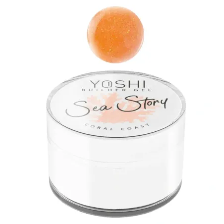 YOSHI Żel SEA STORY GEL UV LED Coral Coast 15 ml