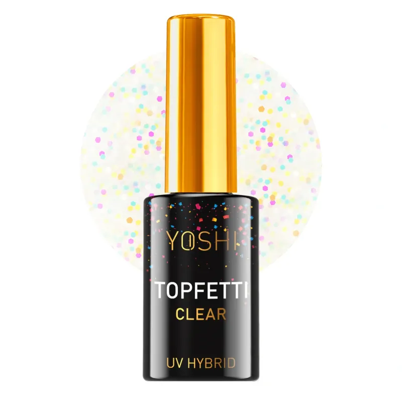 YOSHI Top hybrydowy TOPFETTI CLEAR - 10ml