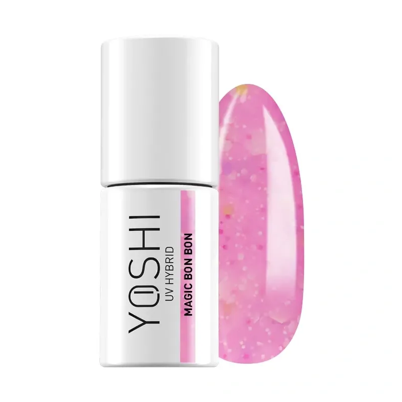 Yoshi Lakier Hybrydowy 725 Magic Bon Bon 6ml Yoshi Lakier Hybrydowy 725 Magic Bon Bon 6ml