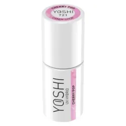 Yoshi Lakier Hybrydowy 721 Cherry Pop 6ml
