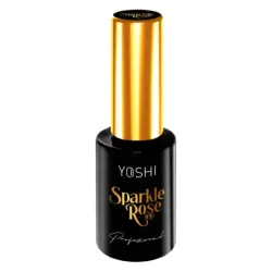 Yoshi Top Hybrydowy UV Hybrid Sparkle Rose 10ml